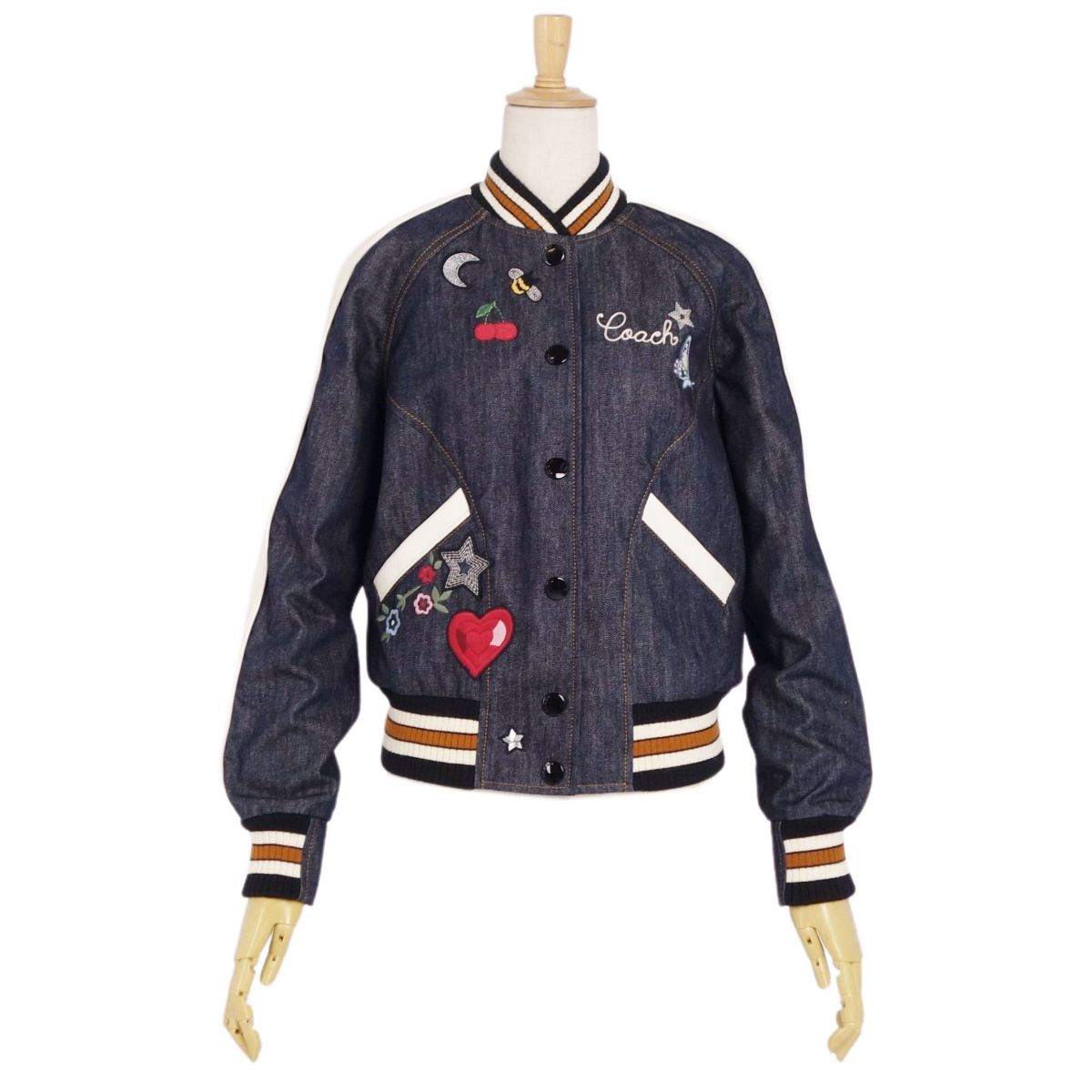楽天市場】【美品】コーチ COACH ジャケット ブルゾン スタジアム
