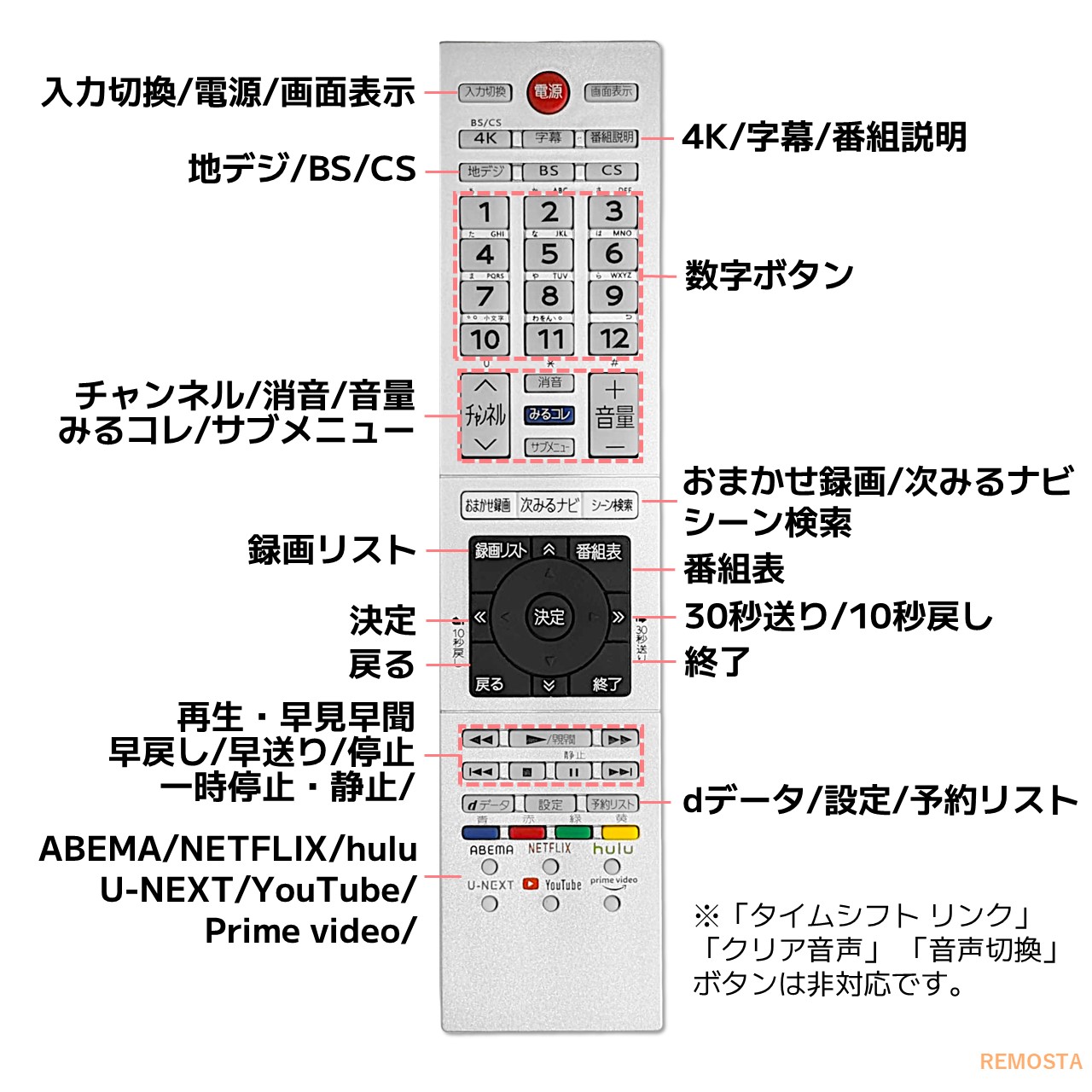 楽天市場】東芝 レグザ テレビ リモコン CT-90493 電池付き 43C350X