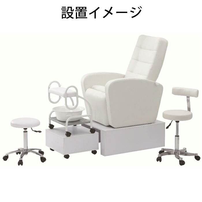 楽天市場】ネイルチェア用台 電動ネイルチェア用ステージ 高さ30cm 高