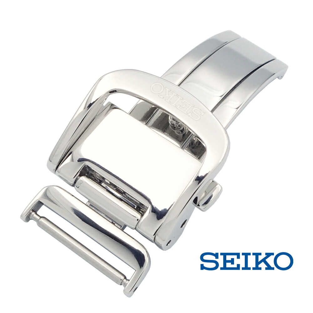 楽天市場】腕時計 尾錠巾16 mm セイコー Dバックル プッシュ式 SEIKO