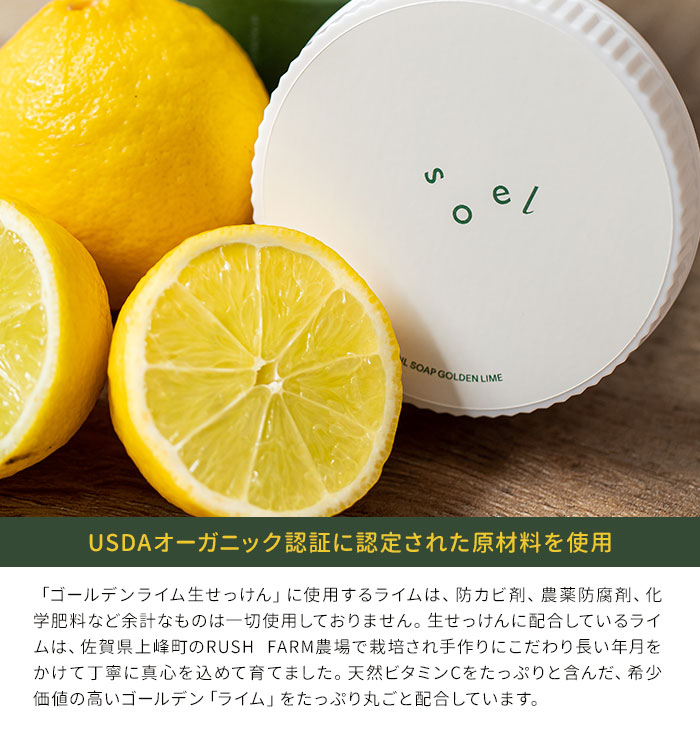 楽天市場】【5%OFFクーポン】正規販売店 soel LIVING-OIL SOAP 生