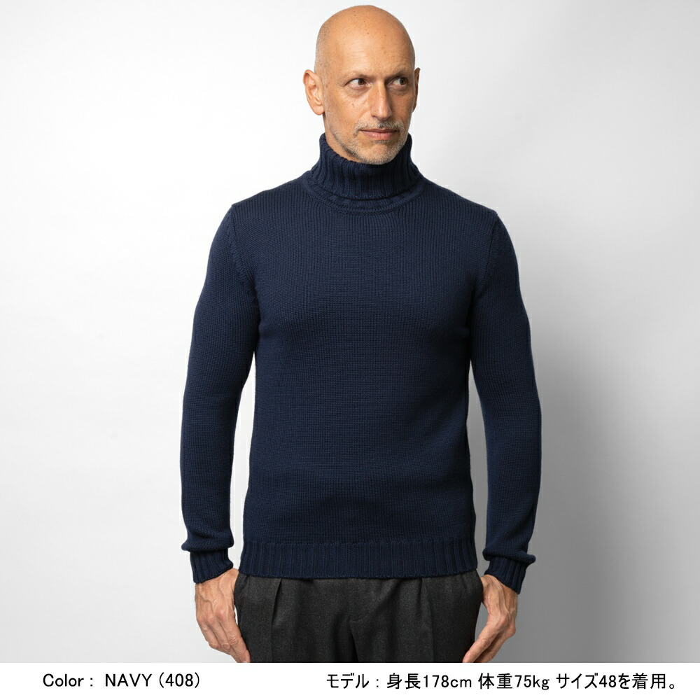 楽天市場】バフィー BAFY 4502 タートルネック ニット 5G ミドルゲージ