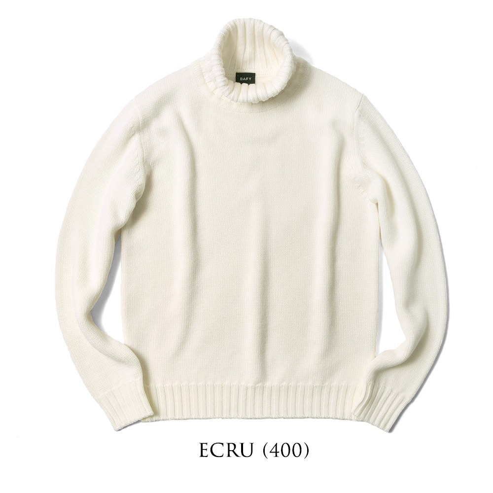 楽天市場】バフィー BAFY 4502 タートルネック ニット 5G ミドルゲージ