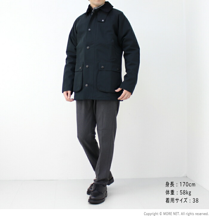 楽天市場】バブアー BARBOUR ノンワックス BEDALE SL 2LAYER ビデイル
