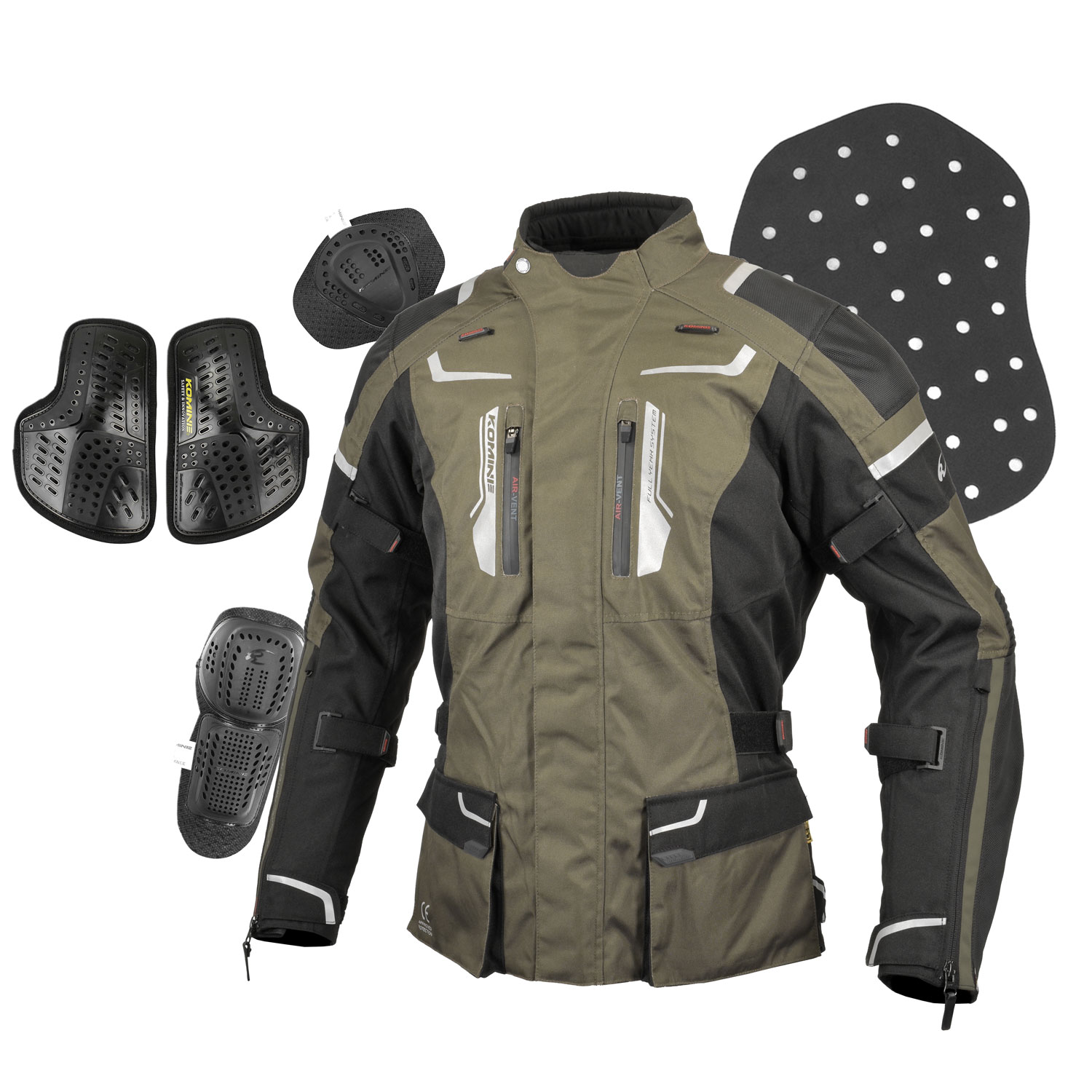 楽天市場】コミネ KOMINE バイク用 ジャケット Jacket JK-597 フル