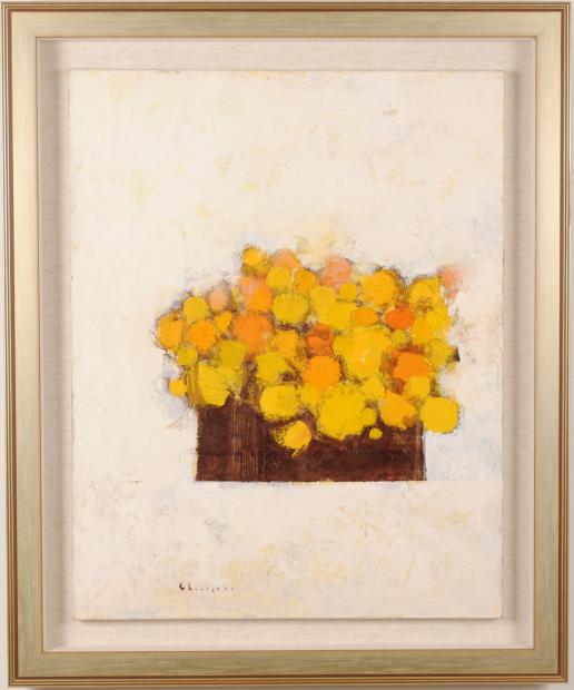 篠崎晴夫　Shinozaki Haruo FLOWERS キャンバスF3 サイン 楽天市場】 お勧め作家 > 篠崎晴夫 : アートギャラリーモトカワ