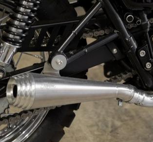 楽天市場】Motone 空冷 ボンネビル T100 Saturn V スリップオン