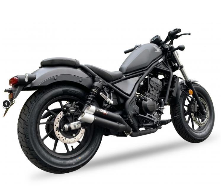 楽天市場】レブル250 スリップオンマフラー 2本出し イクシル