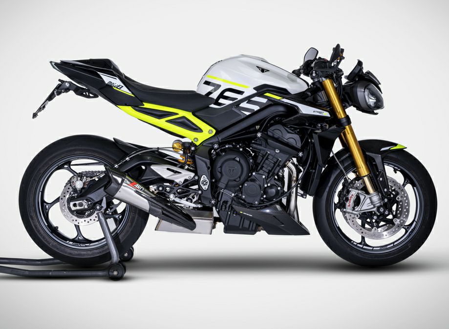 楽天市場】ストリートトリプル765 2023〜 マフラー フルエキゾースト E