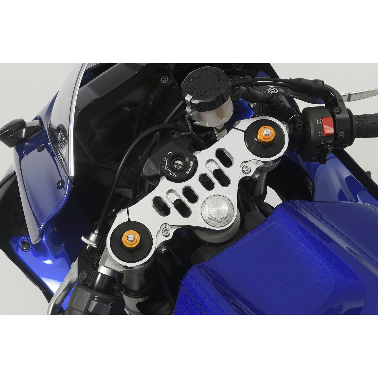 楽天市場】ヤマハ YZF-R7 トップブリッジキット (シルバー) OVER