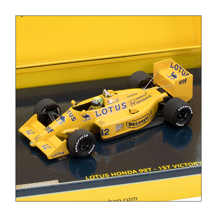 楽天市場】アイルトンセナ 模型 1/43スケール ロータス ホンダ 99T
