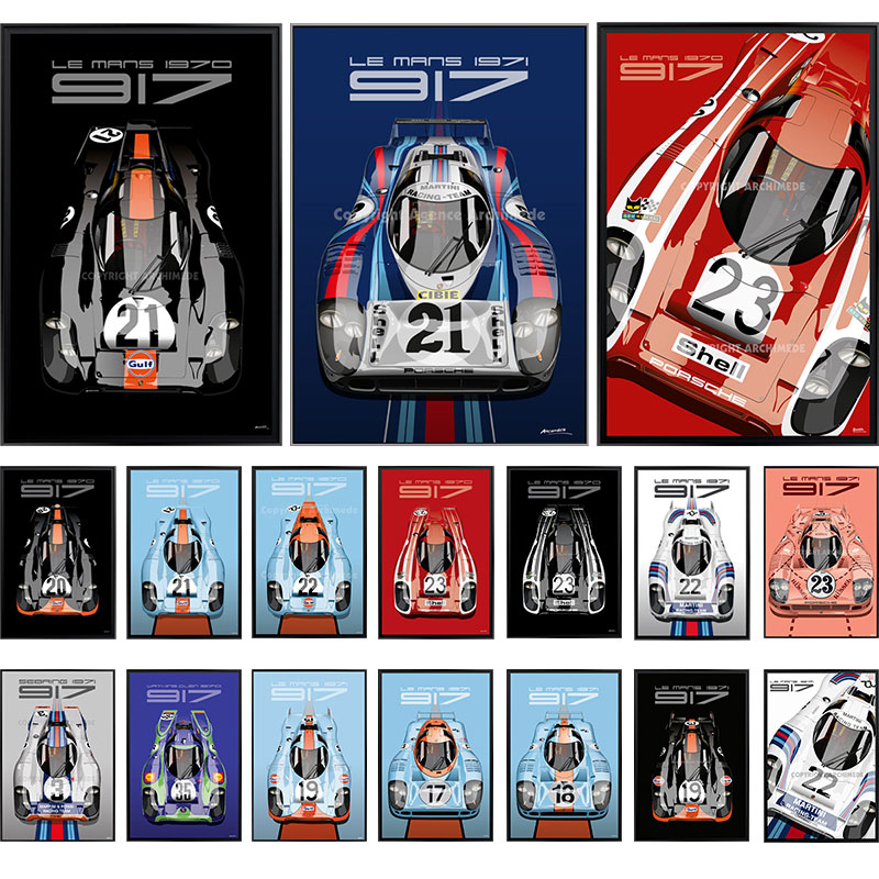 楽天市場】ルマン 24 ポスター THE WINNERS(100 × 70cm) 車 雑貨 Le