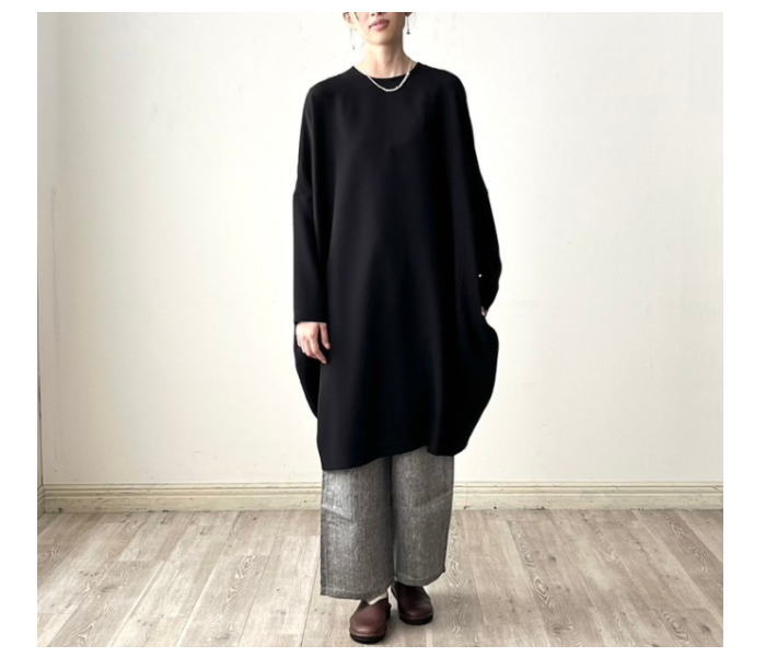 楽天市場】mizuiro-ind(ミズイロインド)コクーンワイドワンピース