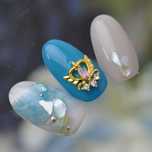 楽天市場】コンパクトミラージュエリー 2個 魔法 クリスタル ネイル