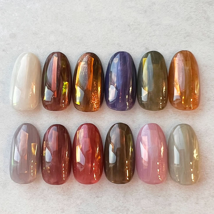 楽天市場】カラージェル MOMO by nail for all 3g 12色セット 61-72