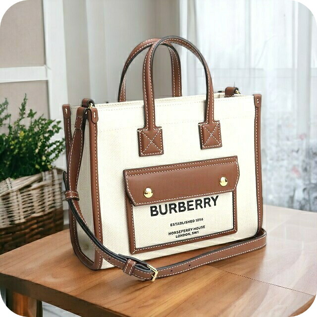 楽天市場】バーバリー トートバッグ レディース BURBERRY コットン