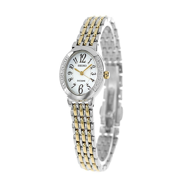 楽天市場】セイコー エクセリーヌ ソーラー レディース SWCQ051 SEIKO