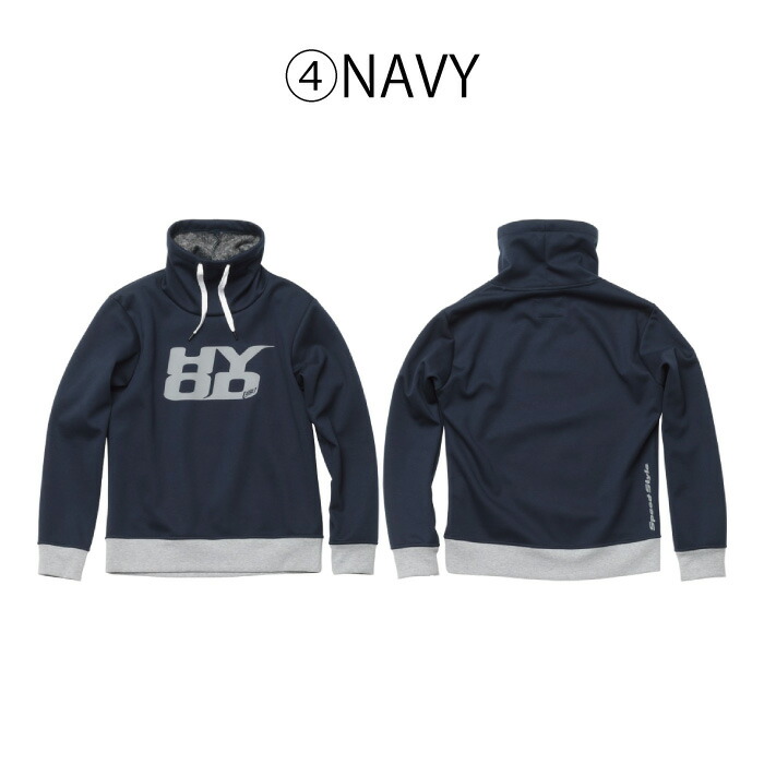 楽天市場】HYOD STU741 WIND BLOCK HI NECK HEAT SWEAT SHIRTS