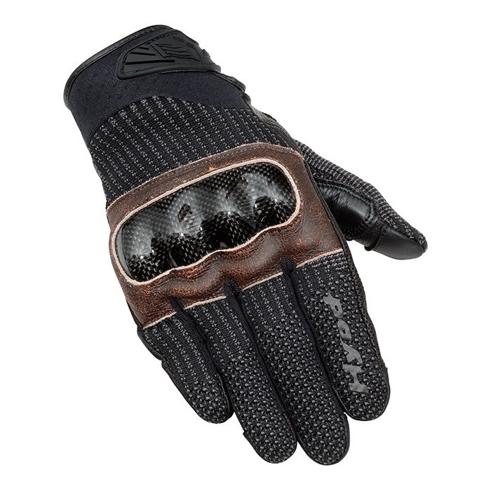 HYODバイク用グローブ ホワイト/オレンジ サイズL HYODバイク用