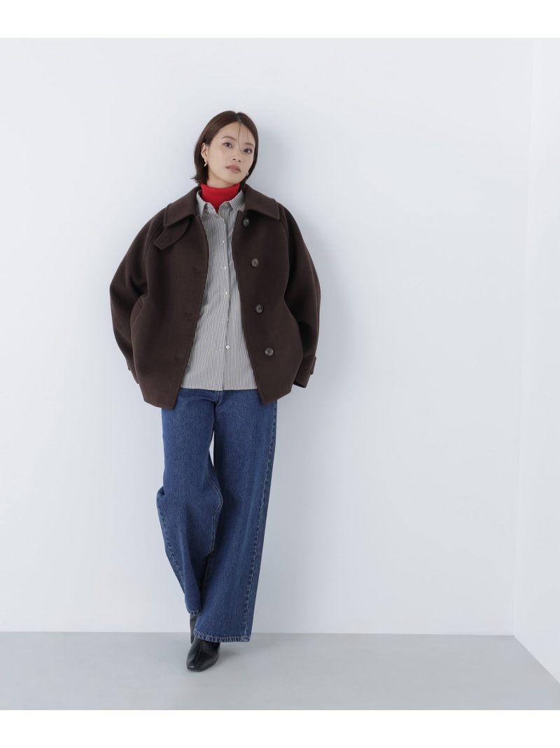 楽天市場】ステンカラーハーフコート NATURAL BEAUTY BASIC ナチュラル