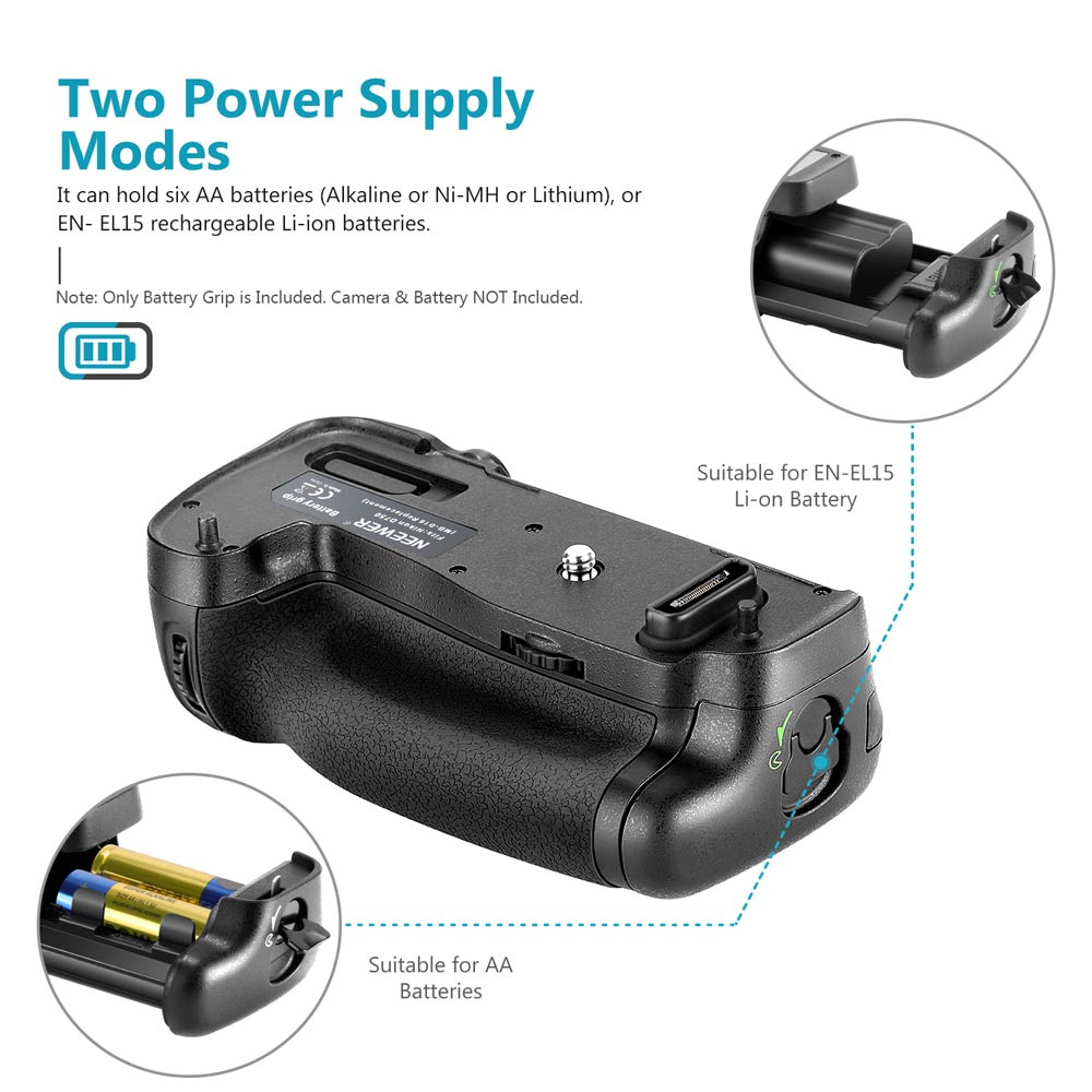 楽天市場】【P5倍UP中！】NEEWER バッテリーグリップパック Nikon D750