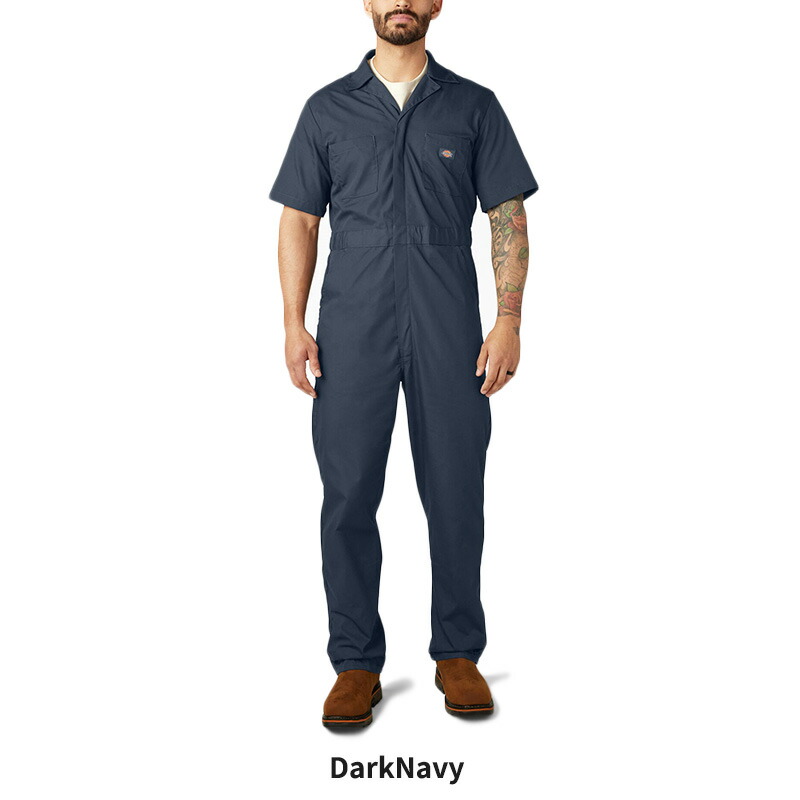 楽天市場】Dickies Short Sleeve Coveralls ディッキーズ 半袖