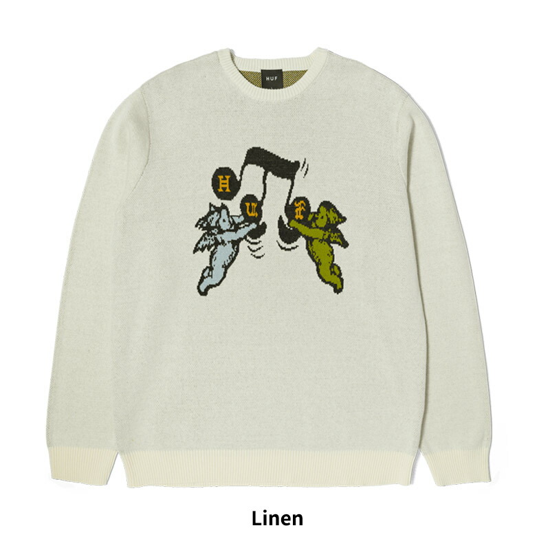 楽天市場】ハフ メンズ セーター HUF Song Intarsia Sweater