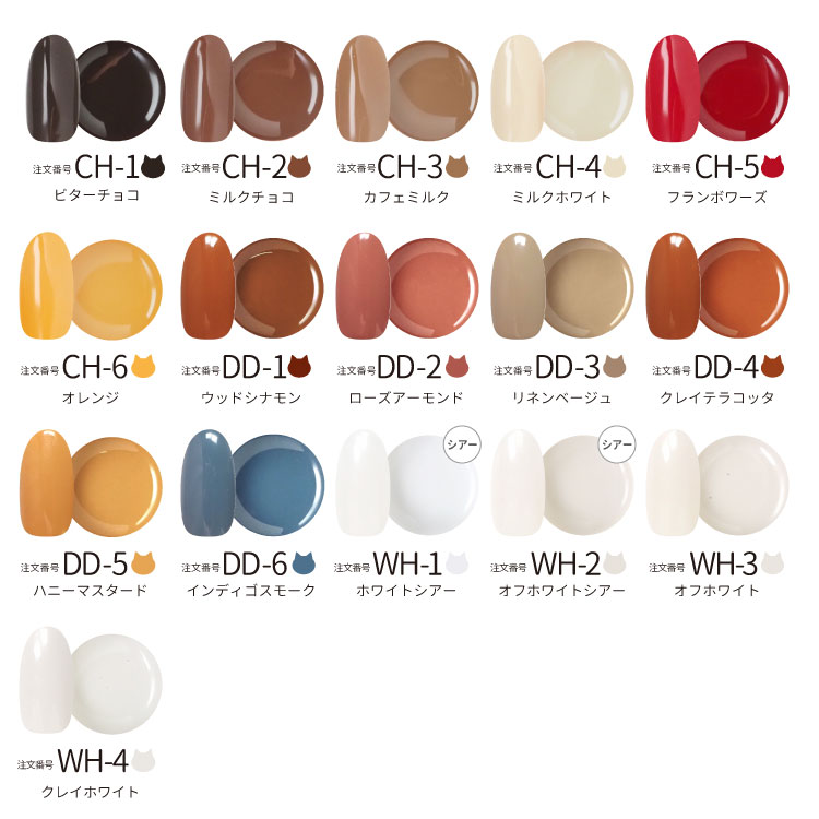 楽天市場】ジェルネイル ネコジェル全200色 内容量3g 安心の化粧品登録