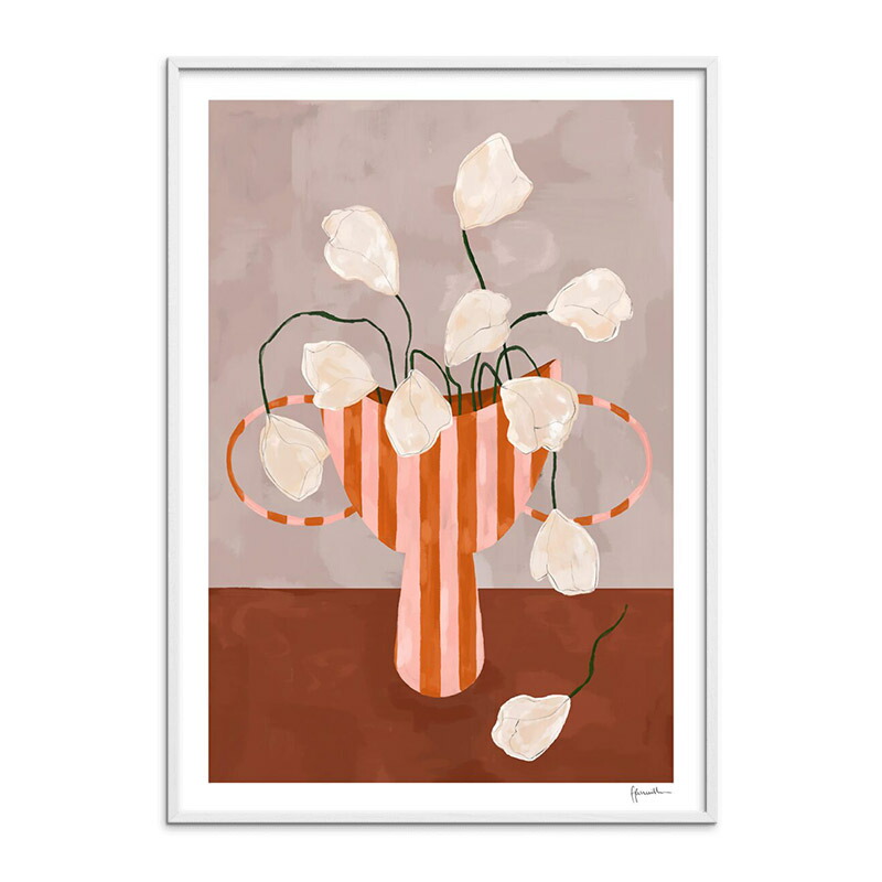 楽天市場】デンマーク THE POSTER CLUB ポスター ストライプの花瓶の