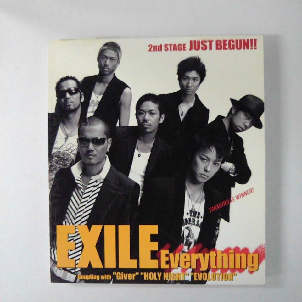 楽天市場】ZC16924【中古】【CD】Everything/EXILE（DVD付き