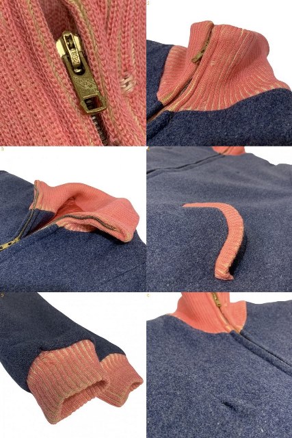 楽天市場】50s Vintage Wool Pharaoh Coat 紺ピンク L ヴィンテージ