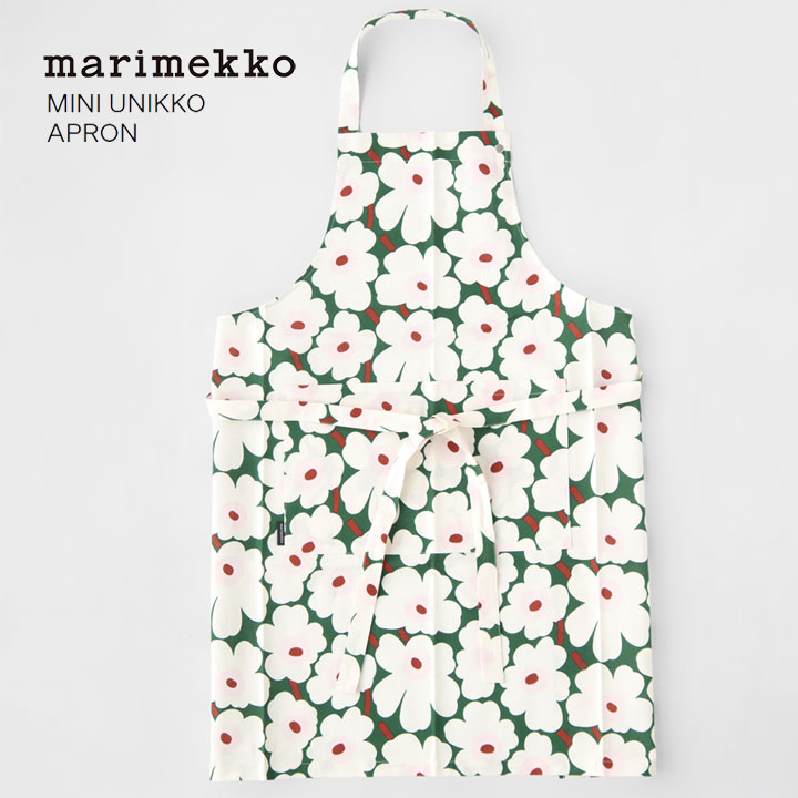 楽天市場】marimekko(マリメッコ) Mini Unikko エプロン(52259-73800