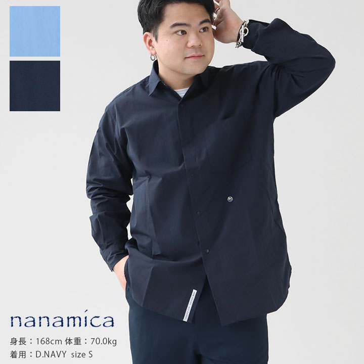 楽天市場】nanamica(ナナミカ) レギュラーカラー ウインドシャツ