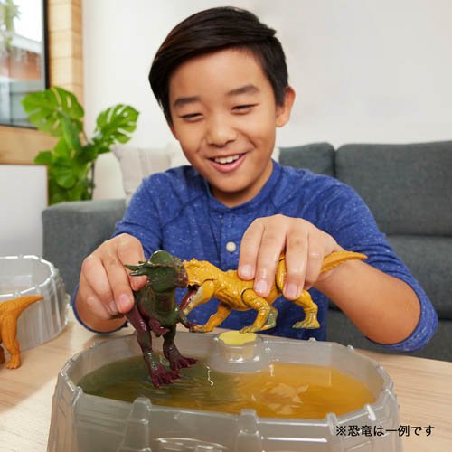 楽天市場】ジュラシックワールド 恐竜の水槽バトルアリーナ プレイ