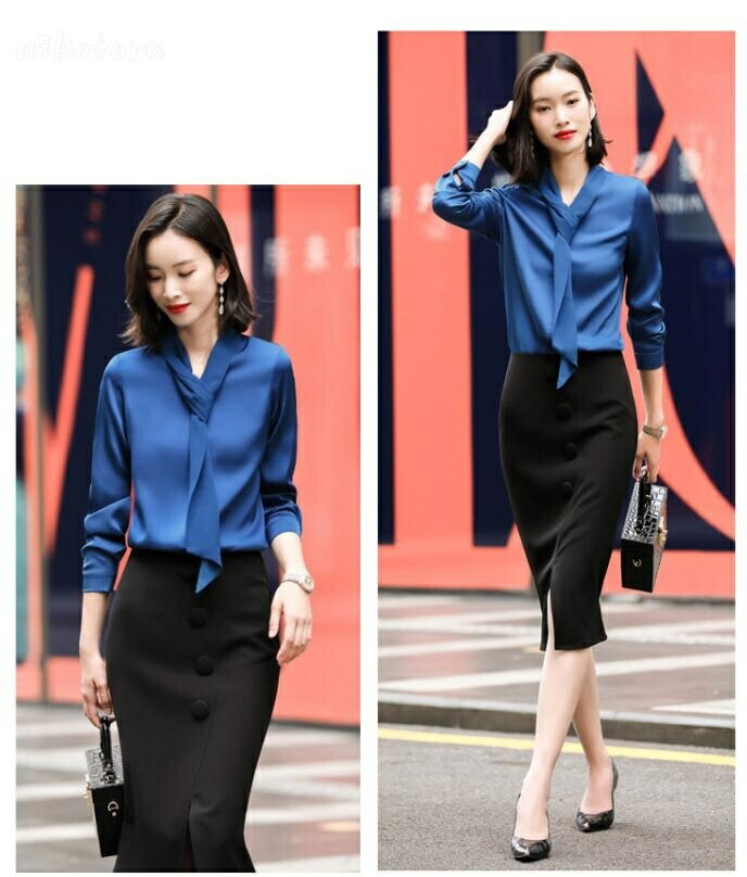 楽天市場】シフォンシャツ ブラウス レディース 長袖 ボディシャツ