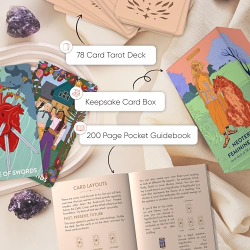 楽天市場】タロットカードデッキ Wyspell フェミニン ネオテリック