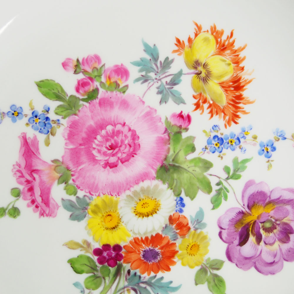 楽天市場】マイセン (Meissen) ヴィンテージ ブーケ飾り皿 20CB No.195