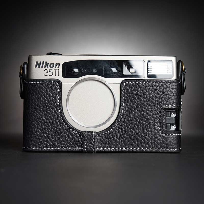 楽天市場】Nikon 35Ti 専用 レザー ケース Black ブラック TP Original