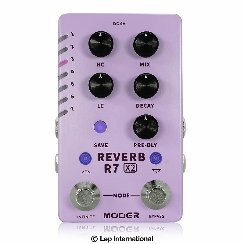 楽天市場】Mooer R7 X2 REVERB / リバーブ ギター エフェクター