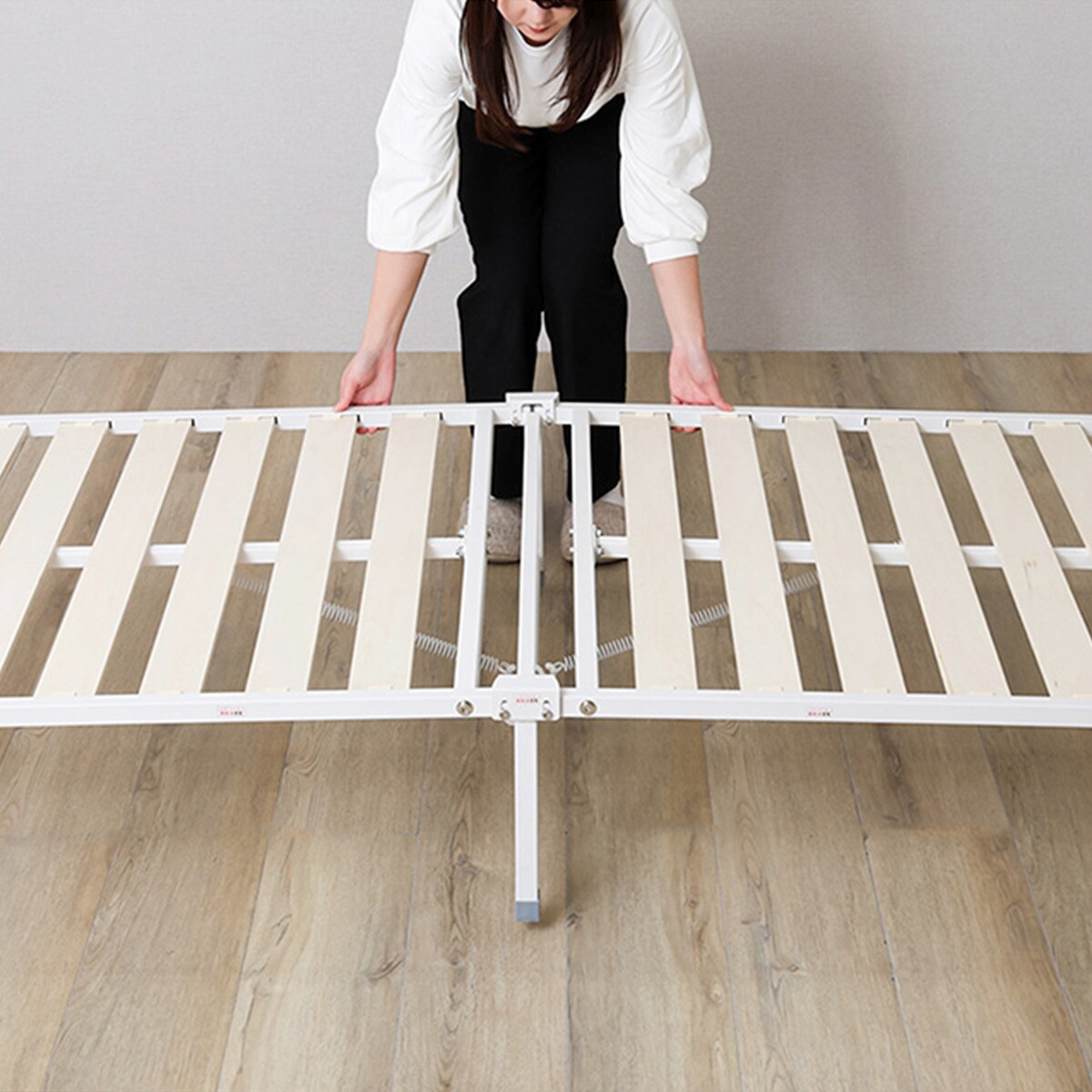 楽天市場】折り畳みパイプすのこベッドS【メーカー直送・送料無料