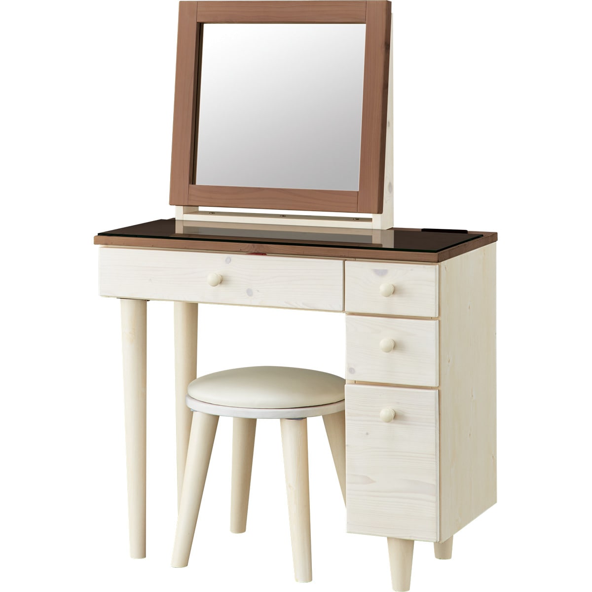 楽天市場】ドレッサー・鏡台（ブランドニトリ）（収納家具｜インテリア