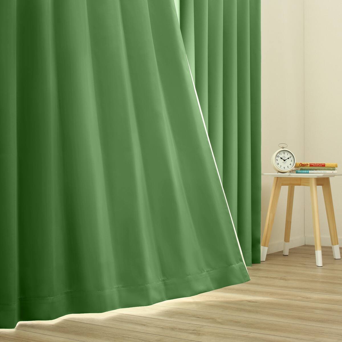 楽天市場】遮光1級・遮熱・防炎・156サイズ・44色カーテン グリーン
