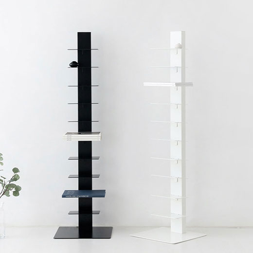 楽天市場】マガジンラック 本棚 ラック スリム 本 雑誌 収納 スリム