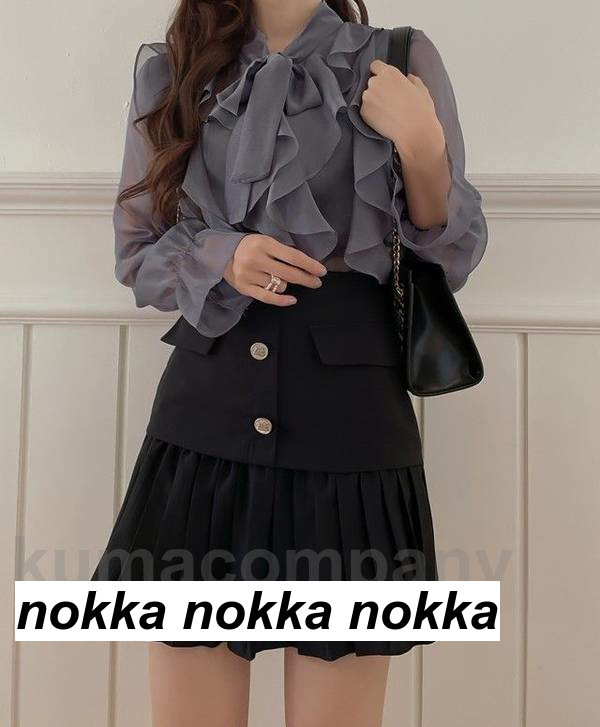 楽天市場】シースルー フリル シャツ ブラウス レディース トップス