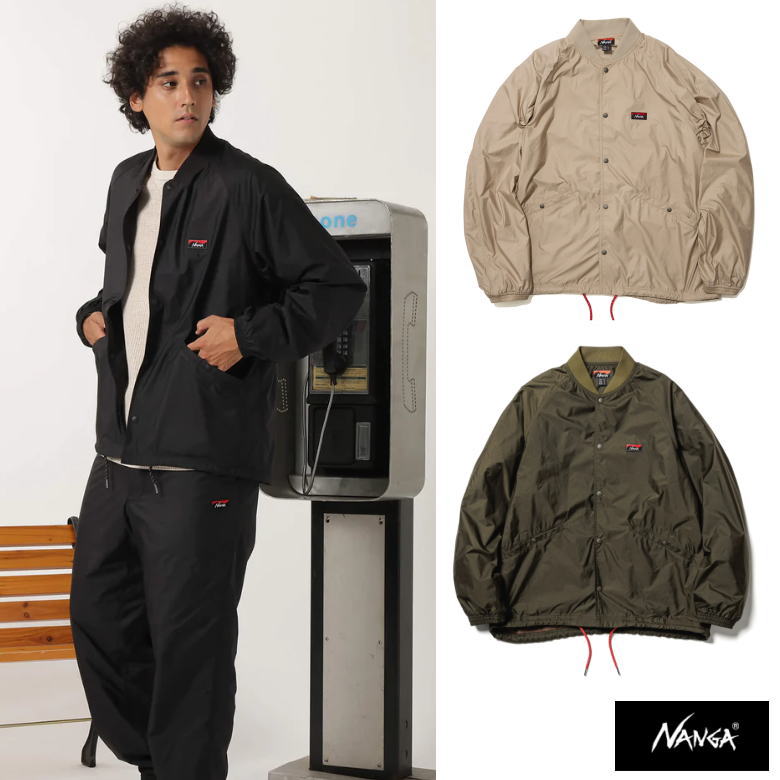 楽天市場】RIB COLLAR COACH JACKET / リブカラーコーチジャケット