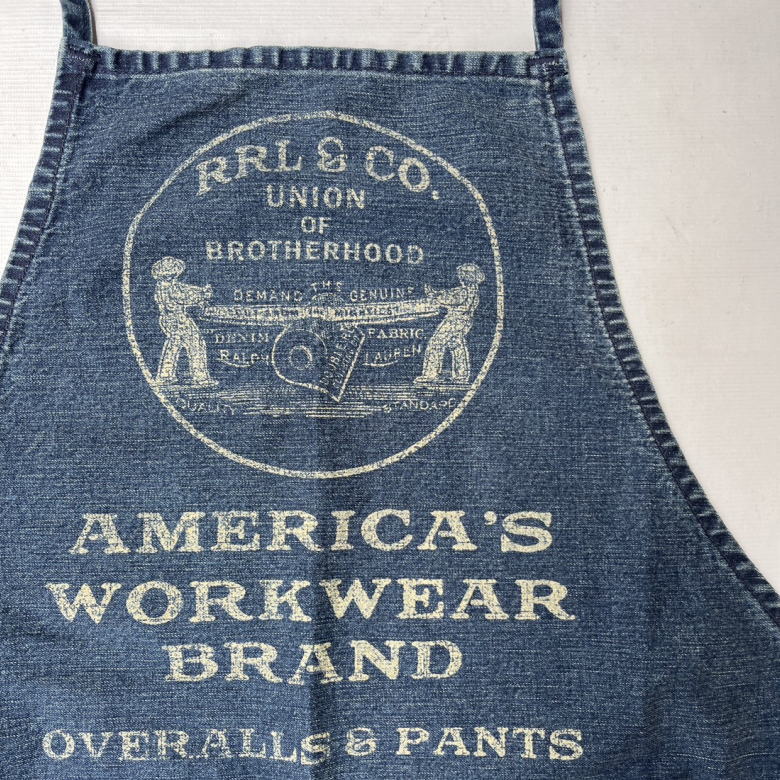 楽天市場】DENIM HALF APRON ヴィンテージ風デザイン ハーフエプロン