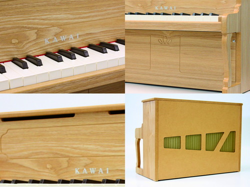 楽天市場】アップライトピアノ ナチュラル 1154 日本製 国産 河合楽器