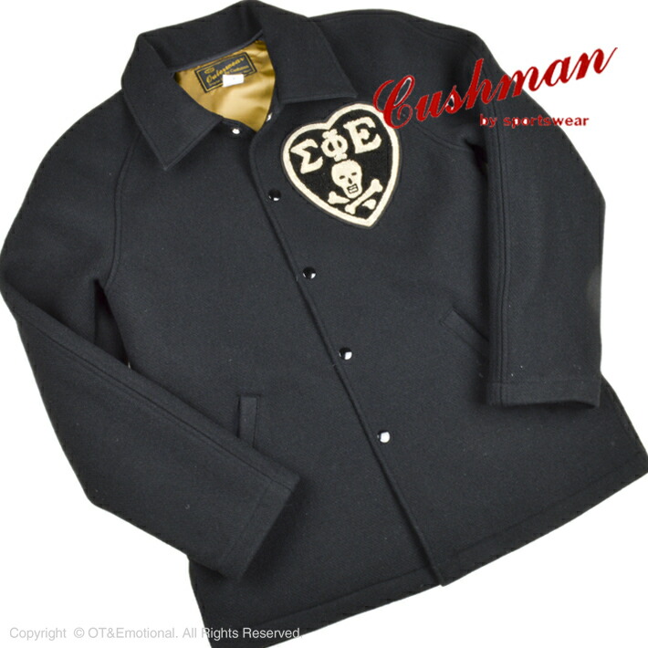 楽天市場】クッシュマン（Cushman）メルトンコーチジャケット 21380