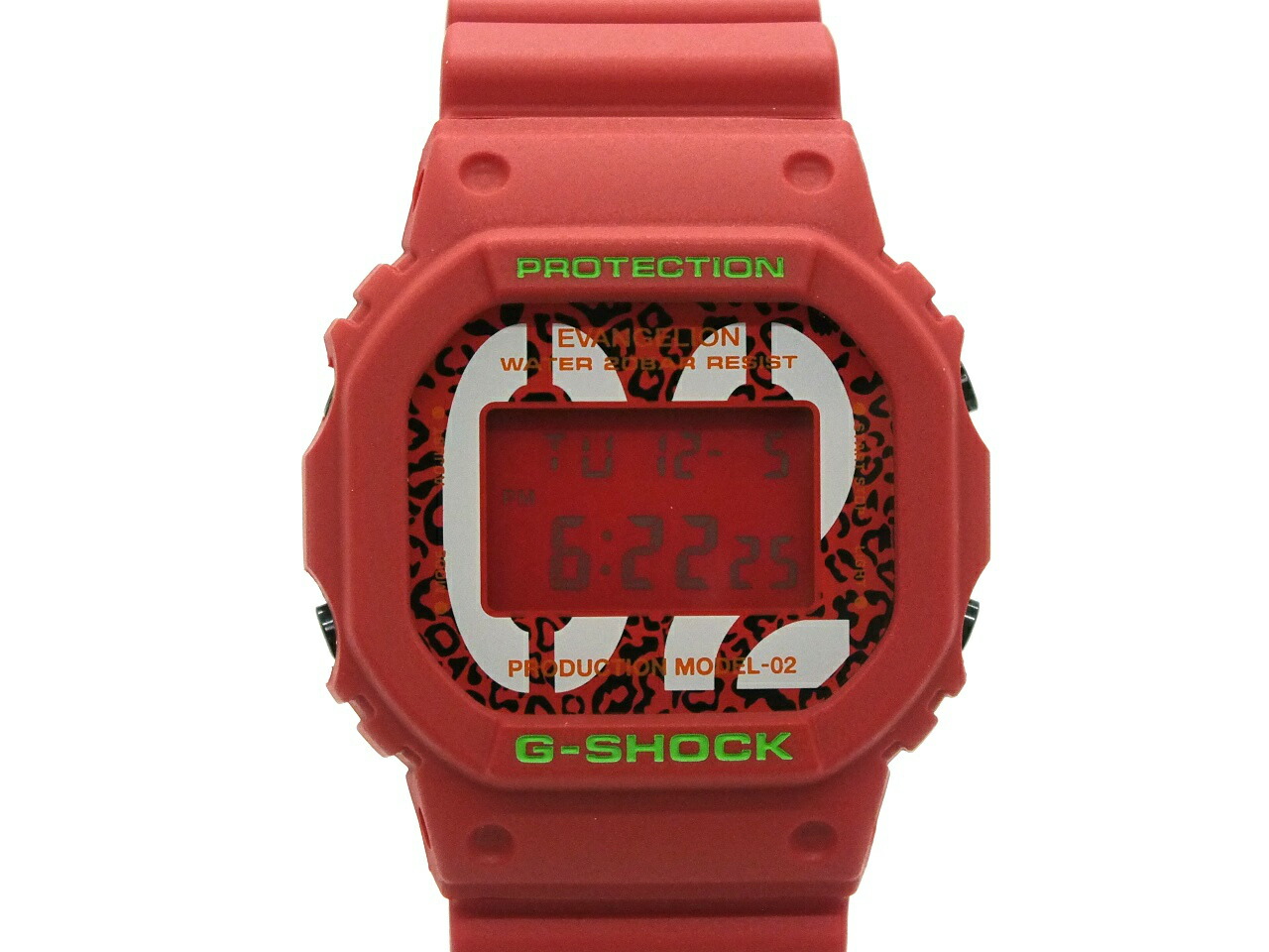 楽天市場】【中古】CASIO G-SHOCK DW-5600VT EVA-02 THE BEAST MODEL