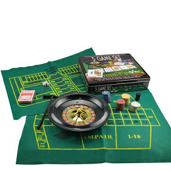 楽天市場】カジノセット カジノ5in1セット ルーレット&ブラック